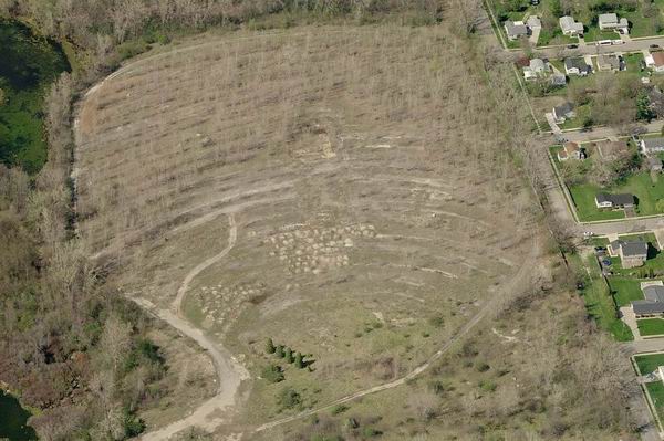Miracle Mile Drive-In Theatre - Birds Eye View (newer photo)